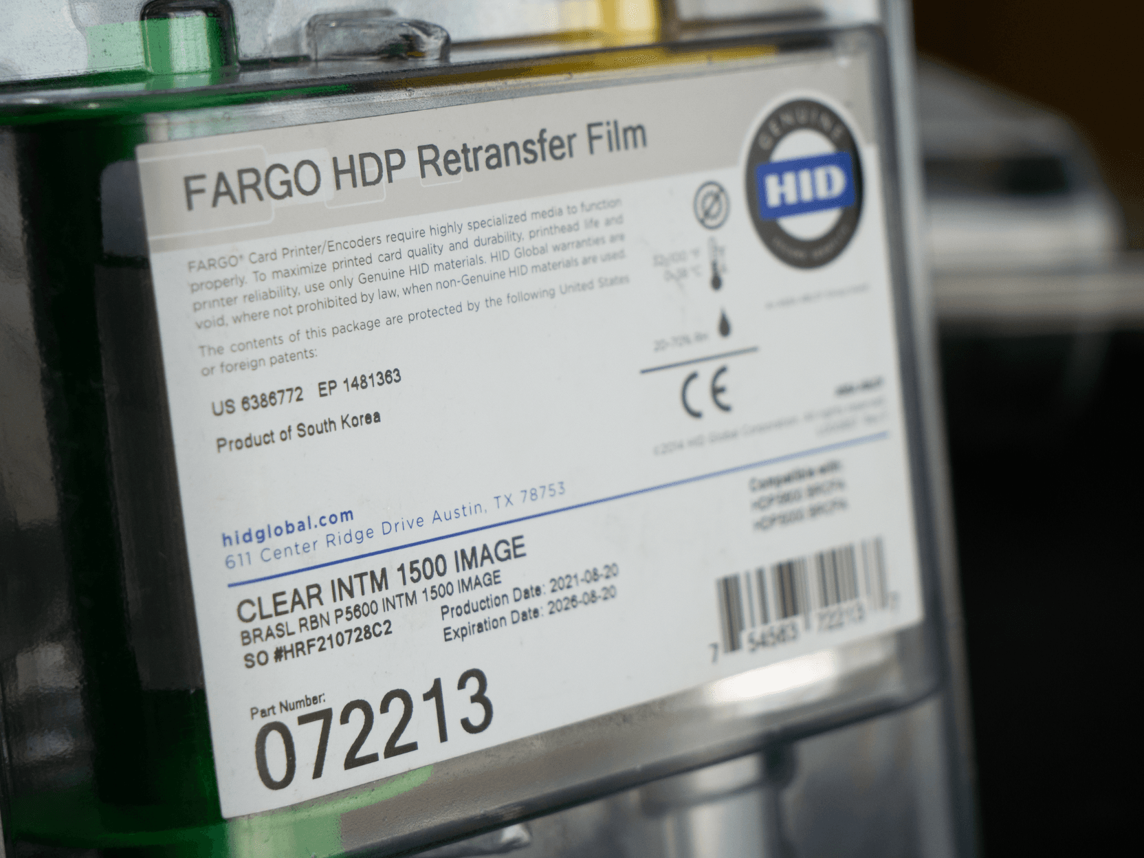 Ribbon #072213 - YMCK