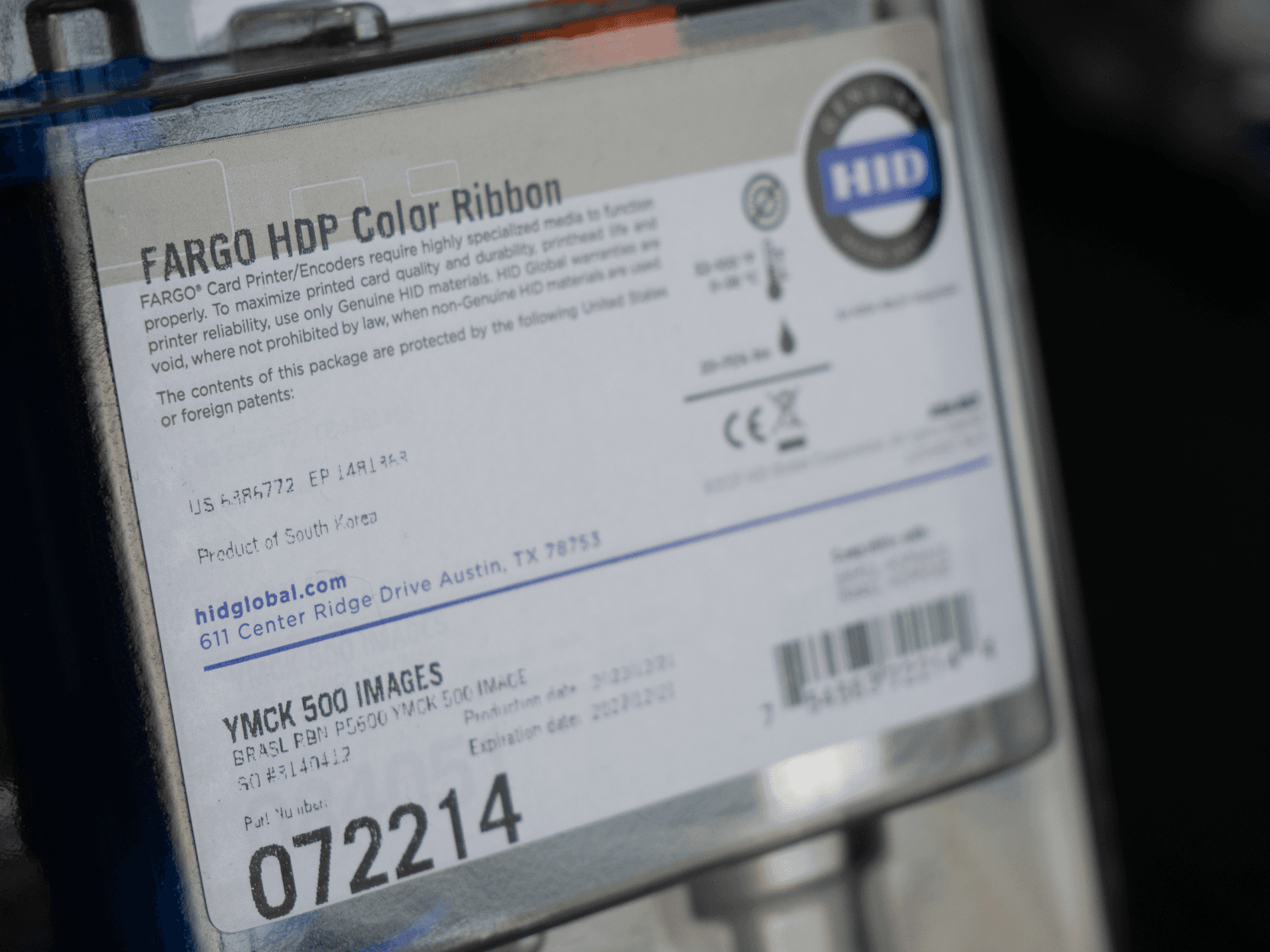 Ribbon #072214 - YMCK